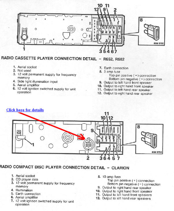 800 Radio ISO Connections